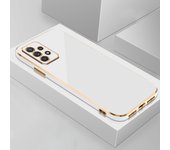 Plating Case Samsung Galaxy A54 A14 A53 A52 A52S A13 5G Bumper Shockproof Cover For S23 S22 S21 Ultra Fe Accessories