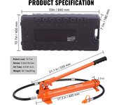 SucceBuy Hydraulic Jack, Air Pump Lift Ram, Body Frame Porta Power Repair Kit