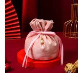 5-50pcs Luxury Velvet Gift Bags With Pearl String Christmas Birthday Party Cooikes Candy Bags Boxes Jewelry Velvet Sachet Bags