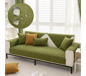 Funda de cojín de sofá impermeable, texturas de chenilla, funda de sofá antideslizante Universal, toalla protectora para decoración de sala de estar