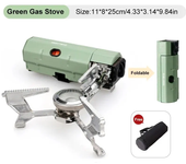 Estufa de Gas para acampar, Cassette plegable portátil de 2670W, quemador de Gas para Picnic al aire libre, cocina de viaje, cocina a la parrilla, sistema de calefacción