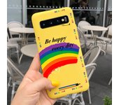 For Samsung S10+ S10E S10 Cover Liquid Silicone Cow Print Lovely Case Back Shell Fundas For Galaxy S10 Plus S 10 Soft Matte Capa