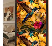 privacy stickers artscape Magnolia Window Film vinyl for windows stained glass window film Home and Bathroom