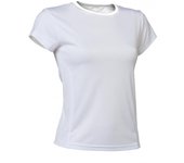 Camiseta de Deporte Mujer ASIOKA PO Manga Corta 100% Poliéster
