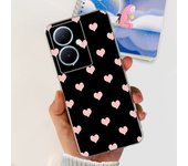 For Huawei Nova 11i Case Cute Luxury Back Cover Soft Silicone Phone Case For Huawei Nova11i 6.8" Fundas Transparent Flower Para