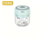 Mini picadora de ajo eléctrica de 250/100mL, potente picadora de ajo con carga USB, trituradora de carne para jengibre, ajo y cebolla