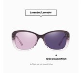 Nuevas gafas de sol polarizadas para mujer de moda Aolong, gafas de sol polarizadas de cambio gradual para mujer