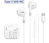 Original Headphones Apple iPhone 15 Pro Max in-Ear With Microphone Wired Earphone For Samsung Huawei Xiaomi USB-C Earphones