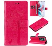 For Oppo f21 F25 find X5 reno11 f realme GT Neo 2 3T Lite pro 4G soporte de solapa magnética carcasa del teléfono