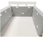 Protector de cuna Chichonera Para bebé, barrera envolvente Para cama infantil, cojín Para recién nacidos, cuna trenzada