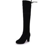 Botas Por Encima De La Rodilla De Mujer, Botas De Mujer De Tacón Alto, Botas Puntiagudas