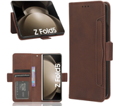 Para Samsung Galaxy Z Fold2 Fold3 Fold4 Flod5 Flod5 Flod5 SM - F9460 Billetera Con Enchufe De Varias Tarjetas