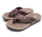 YRZL Men's Flip Flops Massage Granule Men Slippers Comfortable Beach Sandals Men Casual Shoes House Flip Flops Bathroom Shoes