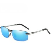Nuevas gafas de sol polarizadas, gafas de sol coloridas, gafas de sapo, gafas de aluminio y magnesio, gafas de ciclismo.