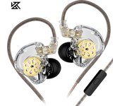 Original KZ EDX Lite IEM Monitor Headphones Hifi Heavy Bass Music In Ear Wired Earphones Sport Gaming Noise Cancelling Headsets