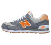 Authentic 100% NEW NB 574 Yellow Black / Gray Running Work Shoes