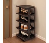 Removable Vertical Shoe Rack 2-8 Layers Saving Space Layered Shoe Cabinets Large Capacity Simple assembly Standing Shoe Shelf