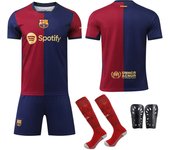 Children 2324 Real Madrid Home Jersey No. 9 Mbappe 5 Bellingham 7 Vinicius Football Uniform Sports Men's Suit