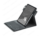 Rotating Case for iPad Air 2024 11 inch M2 Air 6th Generation Case with Pencil Holder Vertical Stand Spanish Keyboard