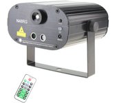 ESHINY MINI R&B Laser 24 Halloween Patterns Projector Blue Led Club Bar DJ  Dance Xmas Disco Home Party Stage Light show T140N7
