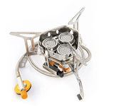 Camping Tourist Burner Big Power Gas Stove Cookware Portable Furnace Picnic Barbecue Tourism Supplies Outdoor Recreation