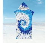 Cambio de Bata de baño Changing Towel, Toalla de Poncho de Surf con Capucha Toalla de baño con Capucha para Adultos Toallas Deportivas con Capucha estampadaTalla única-  75cm x 110cm