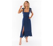 Verano Elegante Moda Europa Y América Vestido De Mujer Temperamento Vestido Abierto Francés Vestido De Sentido Premium