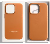 Animated Leather Case For Apple iPhone 15 14 13 Pro Max Plus Mini For Magsafe Magnetic Wireless Charging Cover Phone Accessories