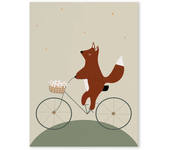 Funny Cartoon Duck Squirrel Bee Animal Beige Wall Art Canvas Painting Nursery Posters Print Picture Kawaii Baby Kids Room Decor