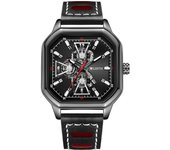 Reloj cuadrado impermeable para hombres reloj de cuarzo