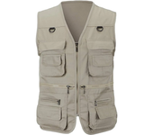Chaleco multibolsillo para fotografía de pesca para hombre, chaqueta deportiva táctica para montañismo, transpirable, Color sólido, sin mangas