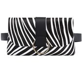 PU 2 In 1 Coin Purse Female Girdle Mini Waist Bag Flap Leather Fanny Pack Waist Bag Belt Mobile Phone Bag Ladies Belt Bag
