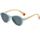 Lindas gafas de sol polarizadas de silicona para niños gafas de sol de alta calidad para bebés gafas de sol de marco grande de moda de moda