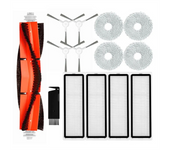 For Xiaomi Robot Vacuum S10+ / S10 Plus B105 Spare Parts Accessories Main Side Brush Hepa Filter Mop Rag Cloth Pads