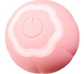 Smart Interactive Cat Toy Ball, Automated Cat Toy Power Ball Cat Toy, Kitten Toy, USB Rechargeable Cat Toys for Indoor Cats with Colorful Light, Floral Pattern