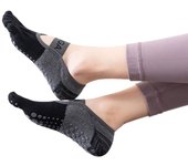 Backless Low-ankle Ladies Yoga Socks Boat Sock with Elastic Band Five Finger Socks Non-Slip Breathable Pilates Socks Women