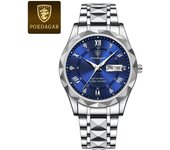 Premium luxury  Top Brand Man Wristwatch Waterproof Luminous Date Week Men Watches Stainless Steel Quartz Men's Watch Male reloj