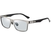 Nuevas gafas de sol polarizadas de aluminio y magnesio gafas de sol de fibra de carbono de colores gafas de visión nocturna que cambian de color a la moda para hombres y mujeres
