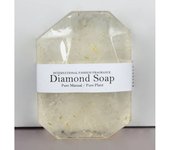 Hyaluronic Acid Diamond Essential Oil Soap Handmade Soap Gem Gold Foil Soap Face Hand Body Cleaning Soap Wedding Gifts