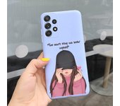 For Samsung Galaxy A13 4G Case 6.6" Liquid Silicone Cases For Woman Samsung A13 Fundas Galaxy A 13 Soft Shockproof Bumper Shell