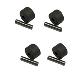 4PCS Replacement Vacuum Wheels for Xiaomi Dreame H12/H13/H20/M13S Floor Scrubber Machine Motorized Heads Little Shaft
