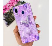 For Samsung Galaxy A20s Samsung A20 A30 Back Cover Phone Case Transparent Soft TPU Silicone Coque Women Fashion Flower Butterfly