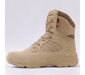 Botas de combate masculinas, botas tácticas, Botas del desierto al aire libre, material de suela Pu alto y cómodo y lona de algodón