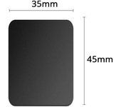 1pcs 3pcs 5pcs Metal Plate Disk Magnetic Iron Sheets Sticker for Magnet Mobile Phone Holder Car Air Mount Stand