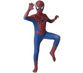 Disfraz de superhéroe para niños y adultos, traje de Spiderman negro