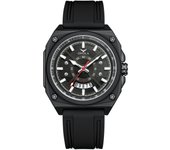 Moda cuadrado hombre reloj cuarzo waterproof tape reloj