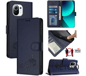 For Xiaomi 10 10T 11 Redmi K30s Ne Ultra Lite Pro 5G Solapa Billetera Carcasa De Enchufe De Tarjeta Anti - Raspado