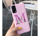 Lovely Alphabet Case For Oppo Realme X7 Pro 5G RealmeX7 Phone Case Silicone Soft Back Cover For Realme X7 X 7 Pro Coque Funda