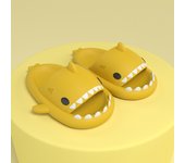 Zapatillas para niños de la generación de tiburones, baño antideslizante, sandalias para padres e hijos para bebés y niñas