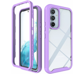 Para Samsung Galaxy S23 S22 s21 S20 S10 A54 A34 A24 fe plus super 4G 5G carcasa translúcida de silicona de huellas dactilares an